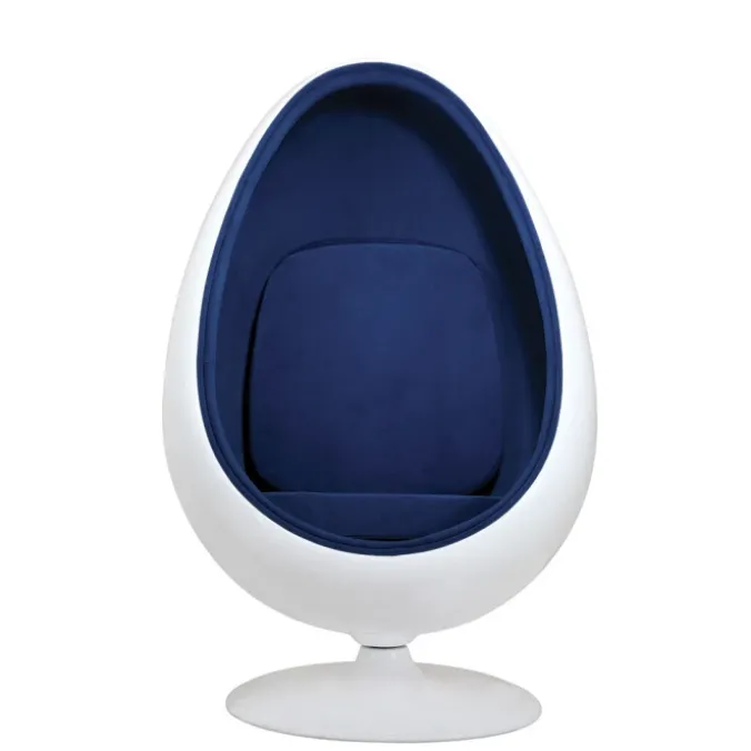 Fauteuil oeuf bleu