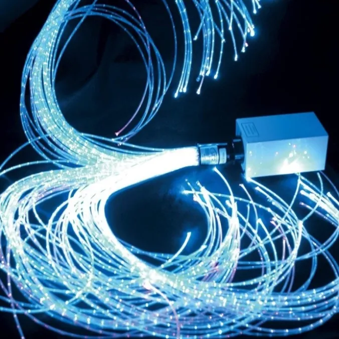 Fibres optiques 200 brins de 3 m + Source