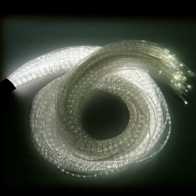 Fibres optiques 200 brins de 2 m + Source