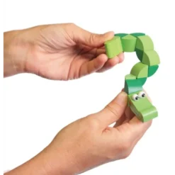 Fidget articulé en bois