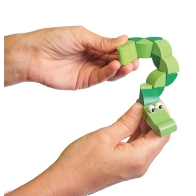 Fidget articulé en bois