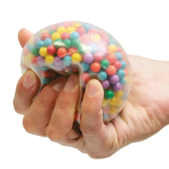 Fidget balle billes multicolores