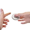 Fidget gear spinner métallique