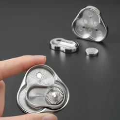 Fidget glisse métallique