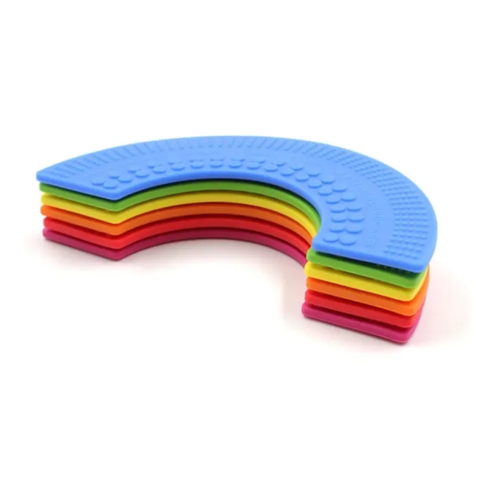 Fidget à mâchouiller arc-en-ciel - standard