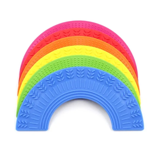 Fidget à mâchouiller arc-en-ciel - standard