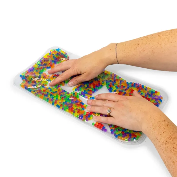 Fidget tapis gel billes de couleurs