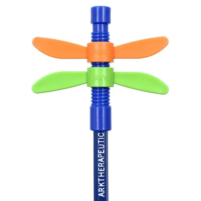 Fidget Wingamajigs - libellule vert/orange