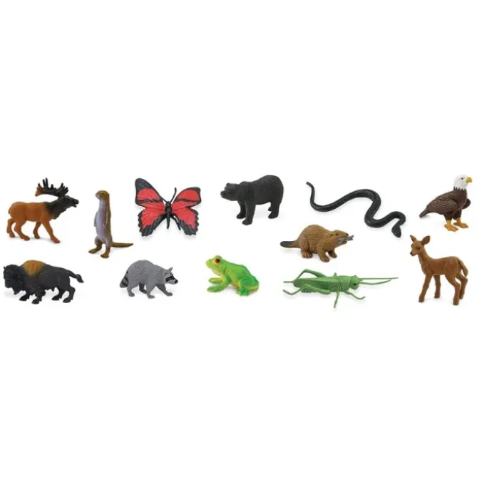 Figurines animaux des bois