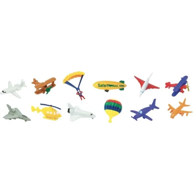Figurines dans les airs