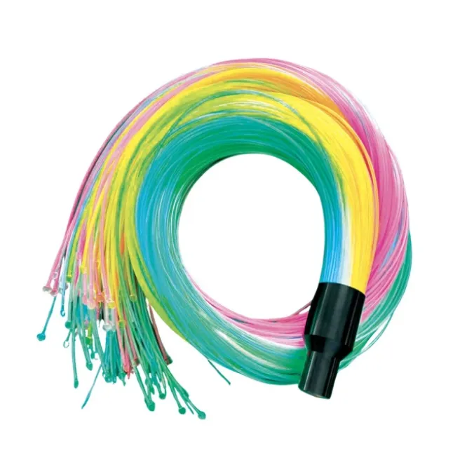150 fils de fibres optiques colorés - 1,5 m