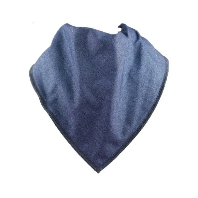 Foulards bavoirs bibbles -bleu marine/bleu roi/bleu jean