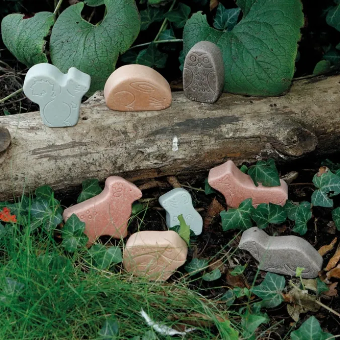Galets décors sous-bois