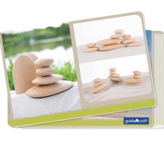 Galets en bois par 20