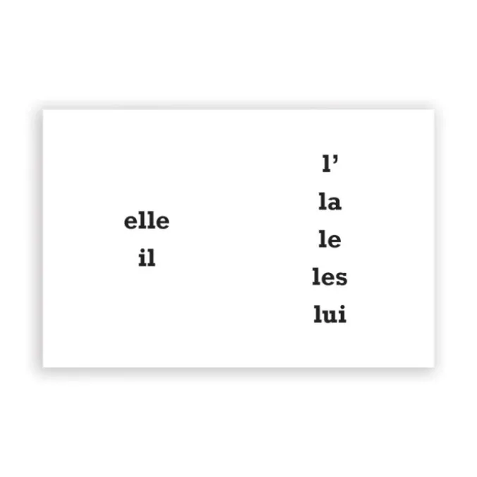 Grammi Cat's 1 - classes grammaticales