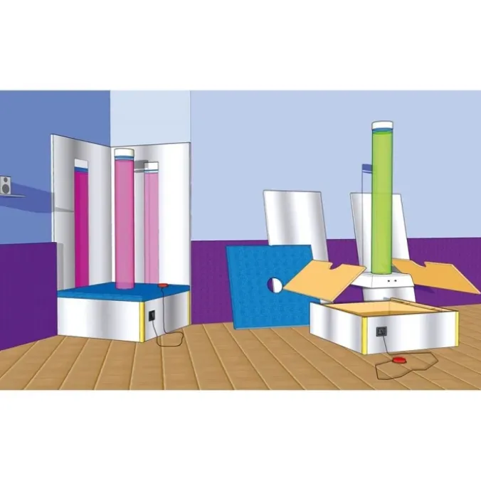 Grand podium pour colonnes à bulles