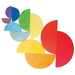 Grands demi-cercles en bois