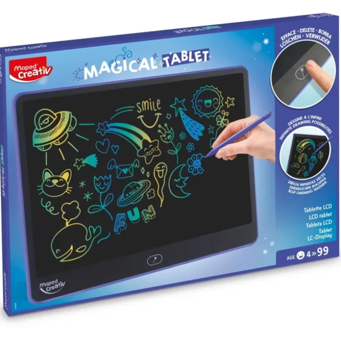 Grand tablette magique à dessin LCD