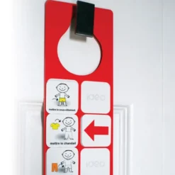 Idéo - accroche porte vertical