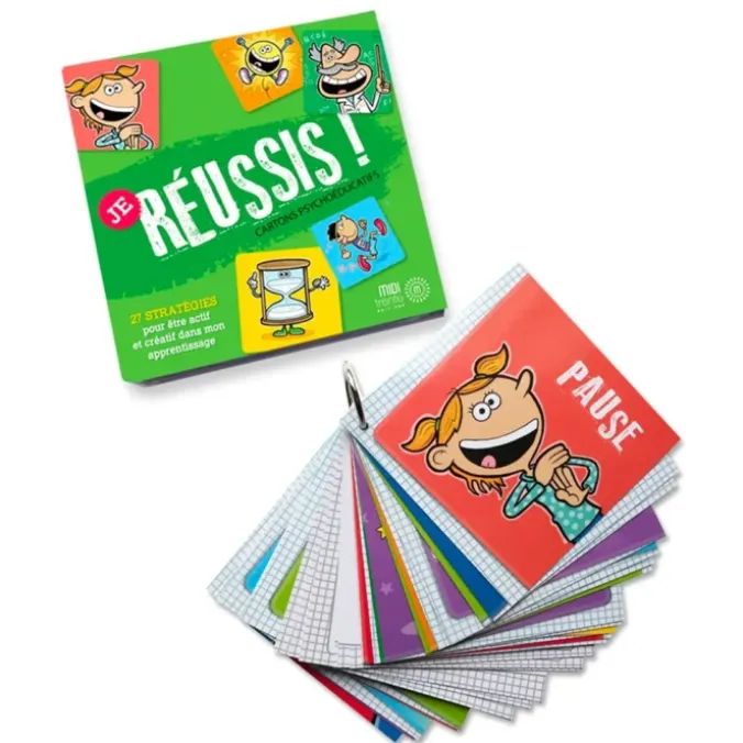 Je réussis ! Cartons psychoéducatifs
