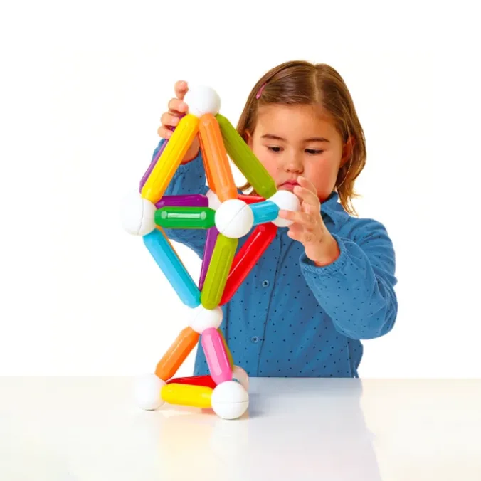 Jeu de construction magnétique - 42 pièces