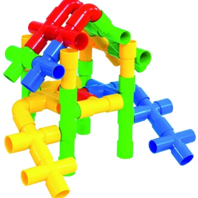 Jeu de construction tubes