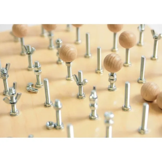 Jeu de solitaire à vis