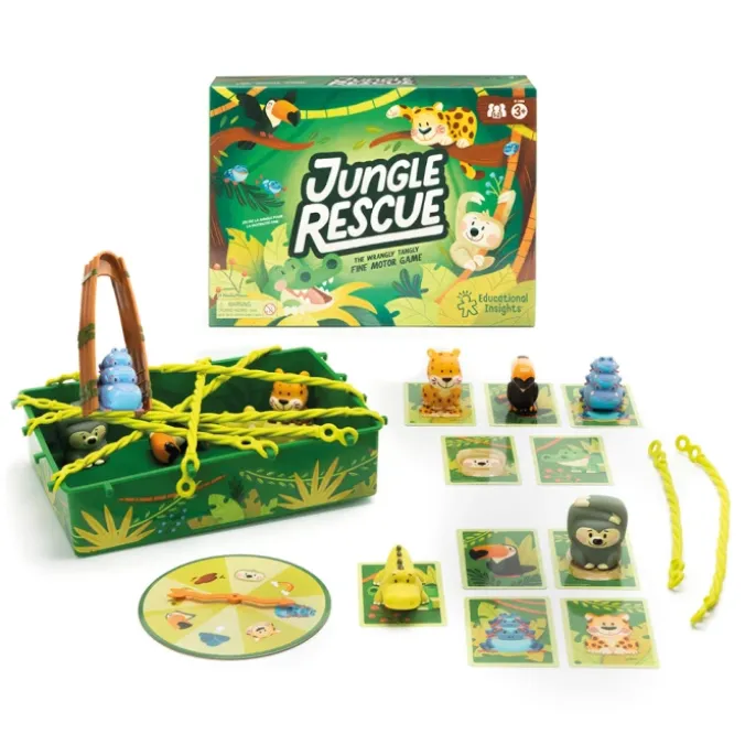 Jeu motricité fine Jungle