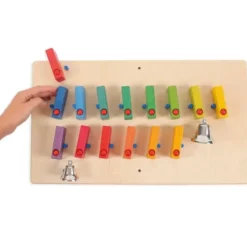 Jeu mural dominos avec cloches
