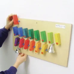 Jeu mural dominos avec cloches