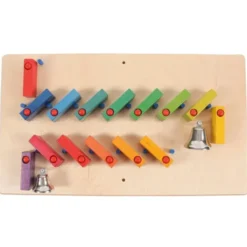 Jeu mural dominos avec cloches