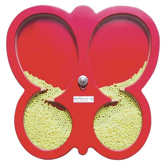 Jeu mural papillon rotatif