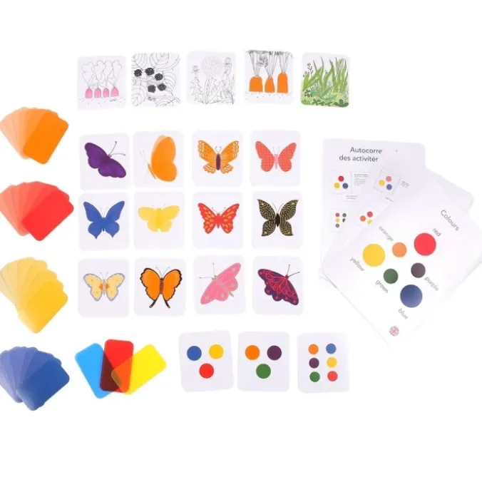 J'explore les couleurs avec Montessori