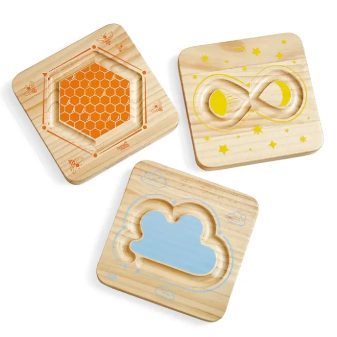 Kit de labyrinthes apaisants en bois