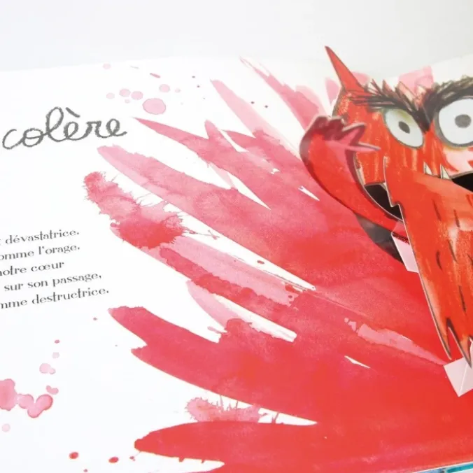 La couleur des émotions - Un livre tout animé