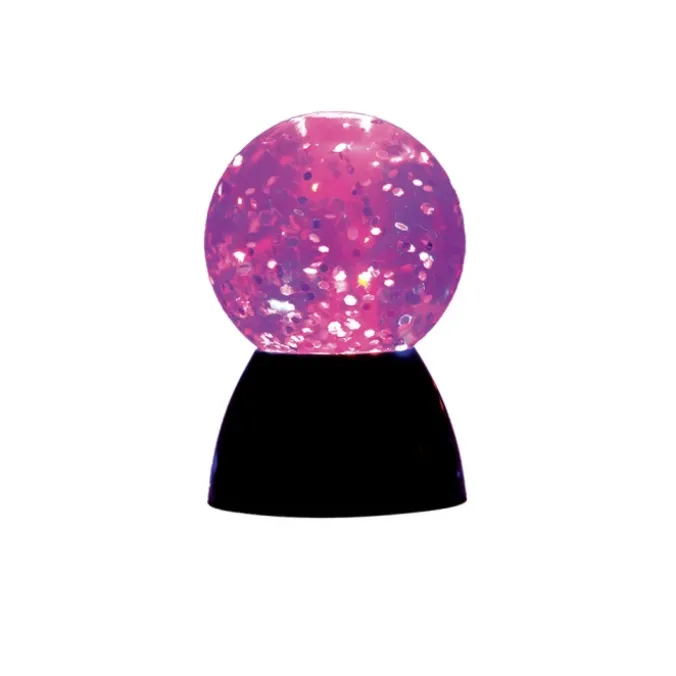 Lampe boule paillettes