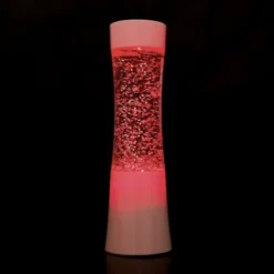 Lampe pailletée à secouer