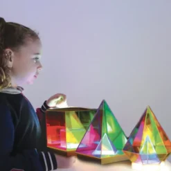 Lampe prismatique 3D - Cube