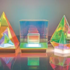 Lampe prismatique 3D - Cube