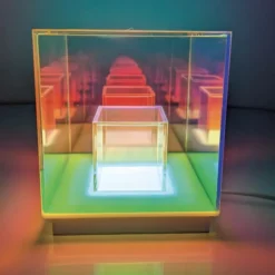 Lampe prismatique 3D - Cube