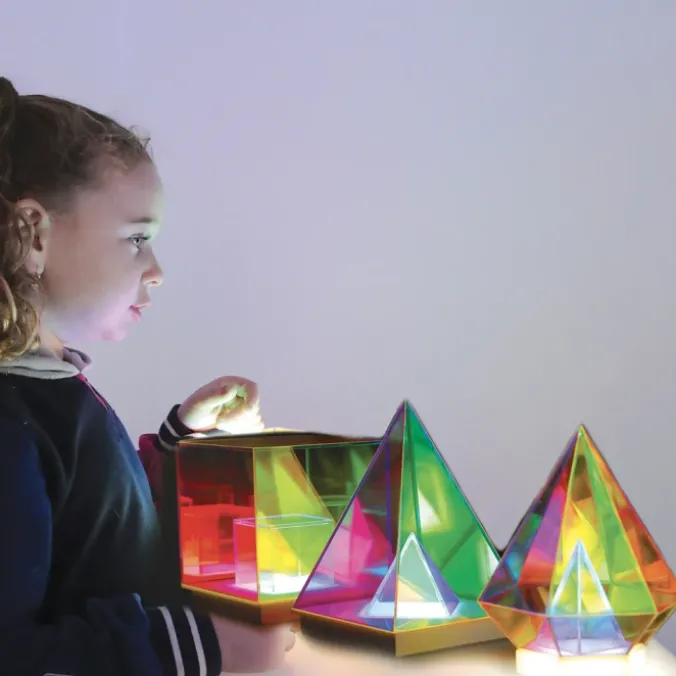 Lampe prismatique 3D - Diamant