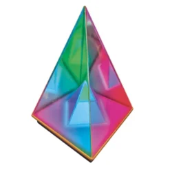 Lampe prismatique 3D - Pyramide