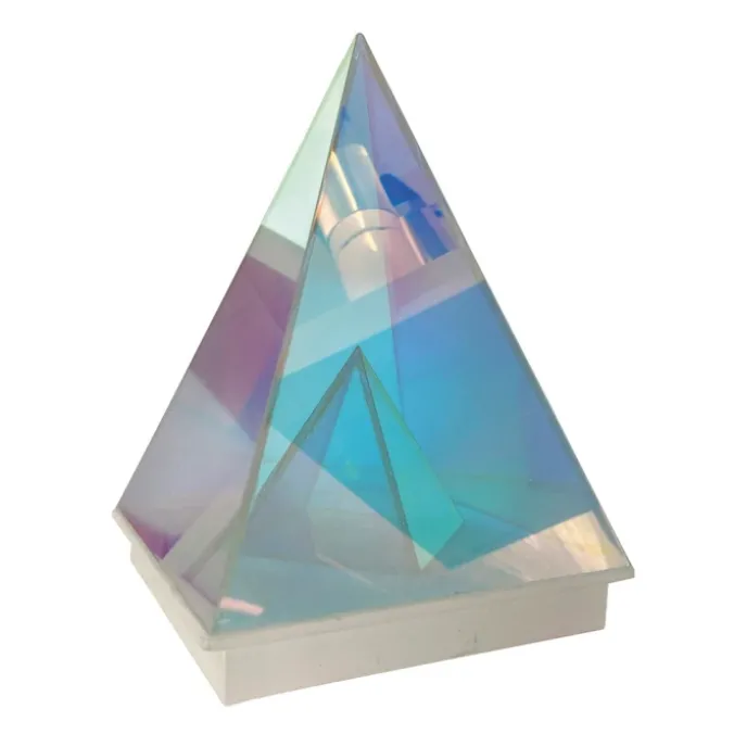 Lampe prismatique 3D - Pyramide