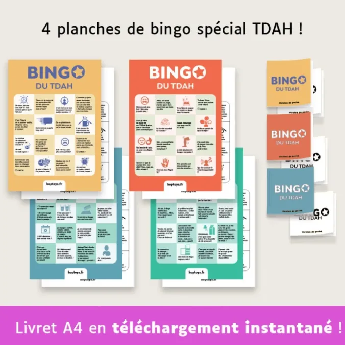 Le bingo du TDAH