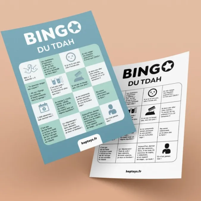 Le bingo du TDAH