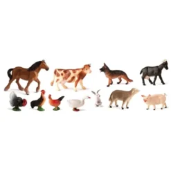 Les figurines animaux de la ferme