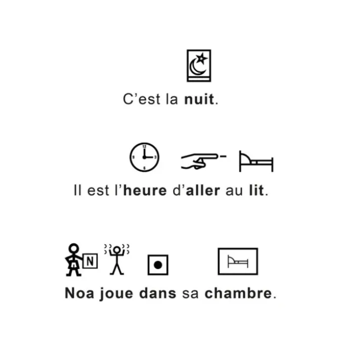 Livre Pour Noa il est l'heure de dormir
