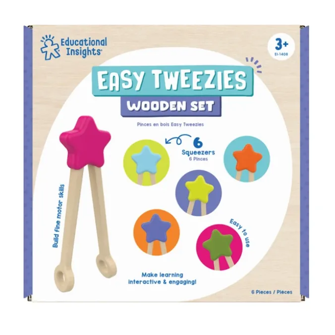Lot de 6 pinces - easy tweezies