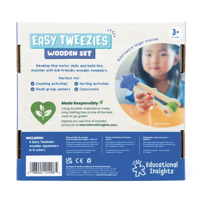 Lot de 6 pinces - easy tweezies