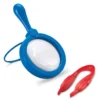 Loupe et pince géante